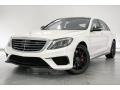 2016 designo Diamond White Metallic Mercedes-Benz S 63 AMG 4Matic Sedan  photo #12