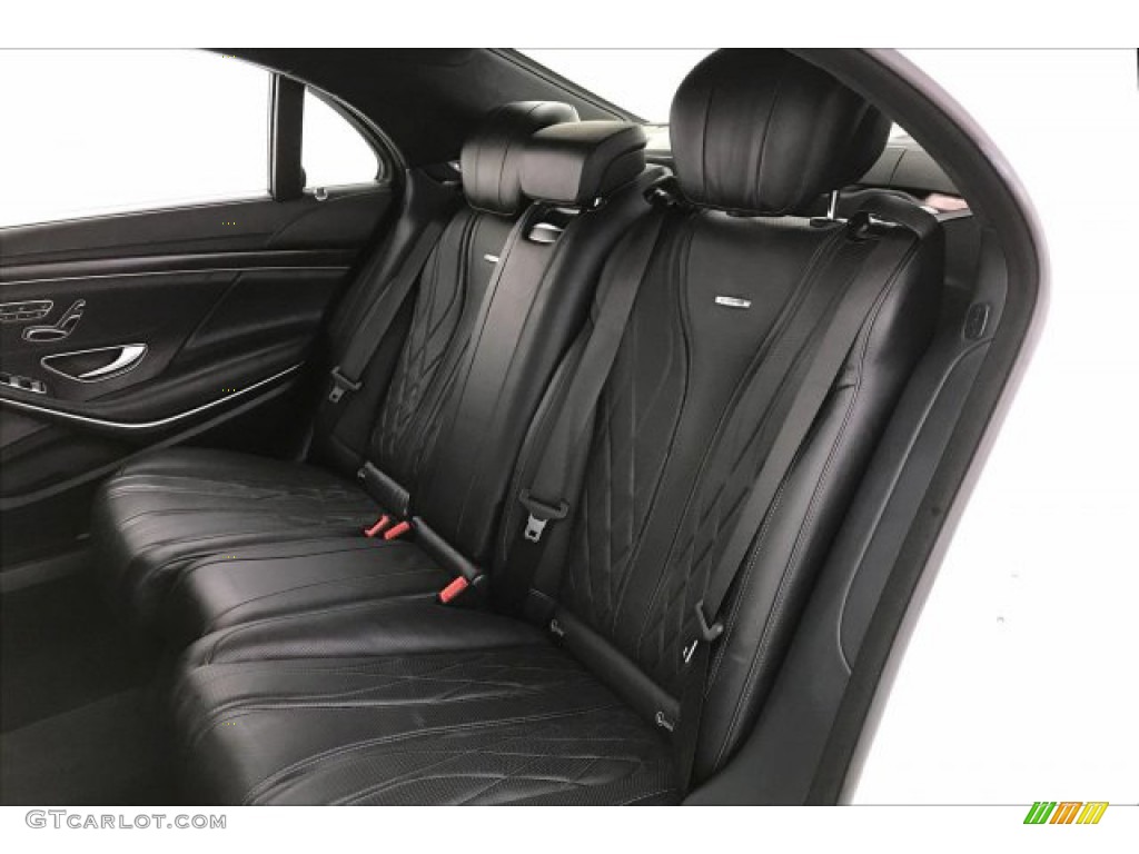 2016 Mercedes-Benz S 63 AMG 4Matic Sedan Rear Seat Photo #136325039