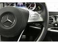 Black 2016 Mercedes-Benz S 63 AMG 4Matic Sedan Steering Wheel
