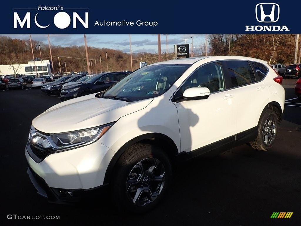 2019 CR-V EX-L AWD - Platinum White Pearl / Black photo #1