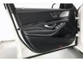 Black 2016 Mercedes-Benz S 63 AMG 4Matic Sedan Door Panel