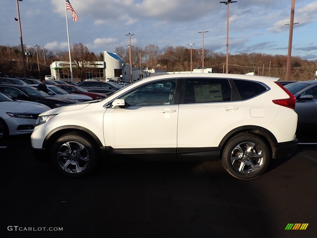2019 CR-V EX-L AWD - Platinum White Pearl / Black photo #2