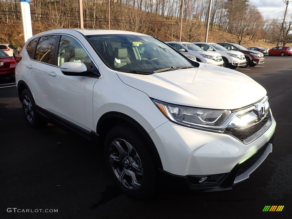 2019 CR-V EX-L AWD - Platinum White Pearl / Black photo #6