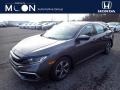 Modern Steel Metallic - Civic LX Sedan Photo No. 1