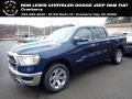 2020 Patriot Blue Pearl Ram 1500 Big Horn Crew Cab 4x4  photo #1