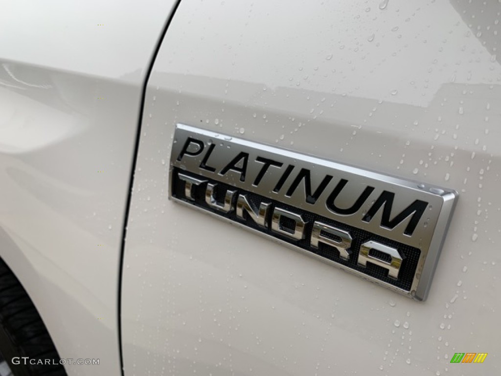 2020 Toyota Tundra Platinum CrewMax 4x4 Marks and Logos Photo #136327160