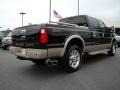 2008 Black Ford F250 Super Duty Lariat Crew Cab 4x4  photo #3