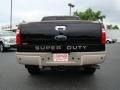 2008 Black Ford F250 Super Duty Lariat Crew Cab 4x4  photo #4