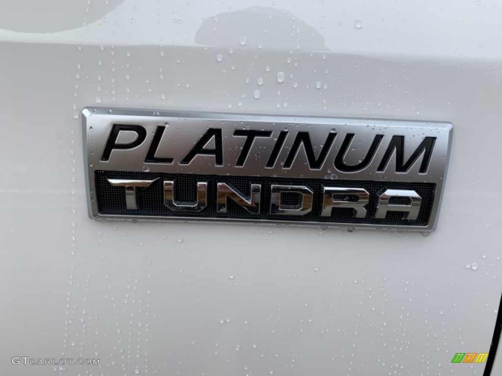 2020 Toyota Tundra Platinum CrewMax 4x4 Marks and Logos Photo #136327688