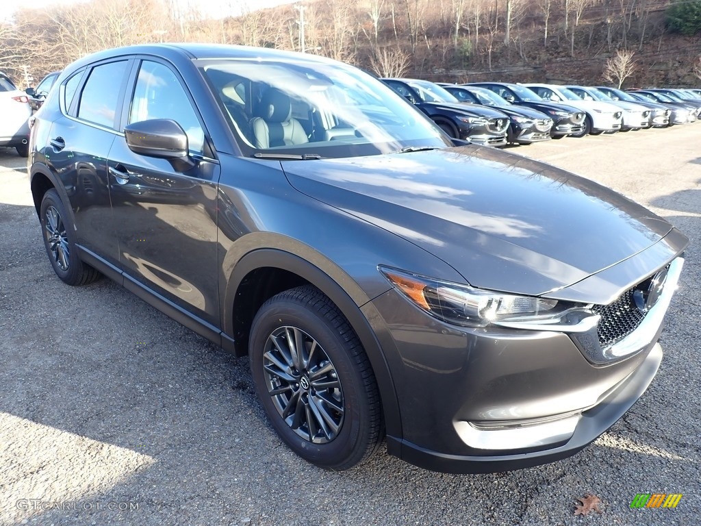 Machine Gray Metallic 2020 Mazda CX-5 Touring AWD Exterior Photo #136327736