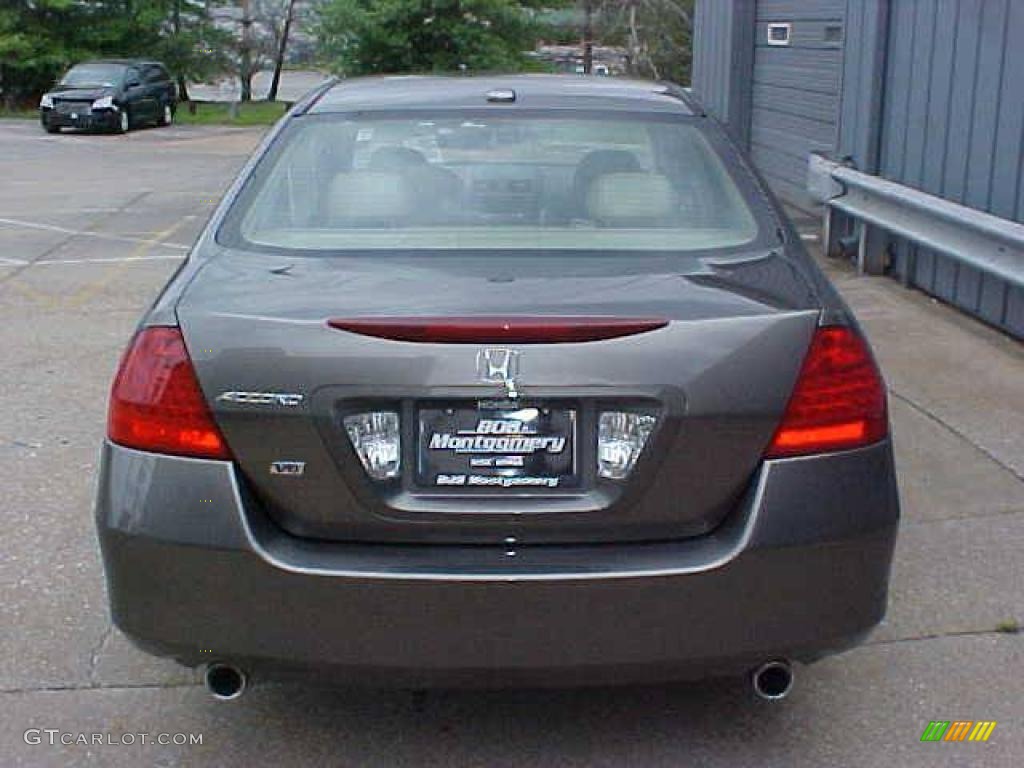 2006 Accord EX-L V6 Sedan - Carbon Bronze Pearl / Ivory photo #7
