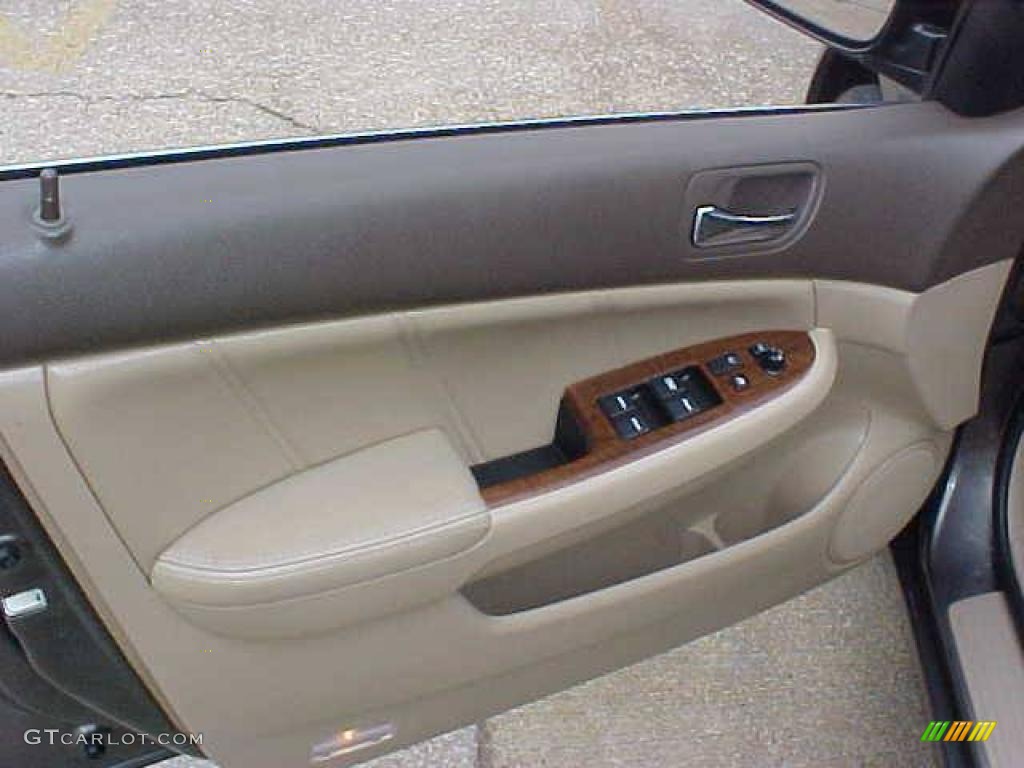 2006 Accord EX-L V6 Sedan - Carbon Bronze Pearl / Ivory photo #8