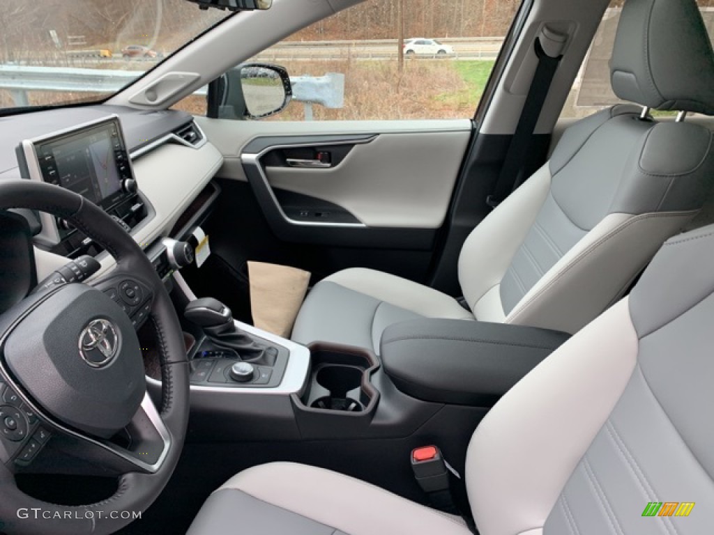 Light Gray Interior 2020 Toyota RAV4 Limited AWD Hybrid Photo