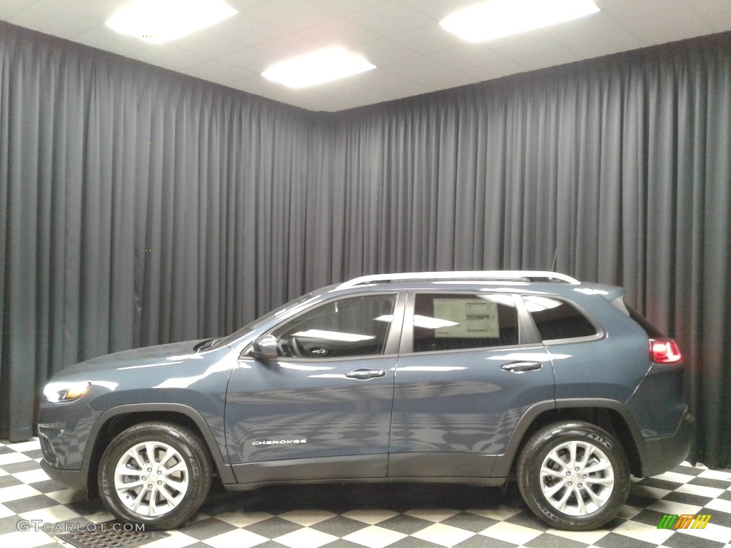 2020 Cherokee Latitude - Blue Shade Pearl / Black photo #1