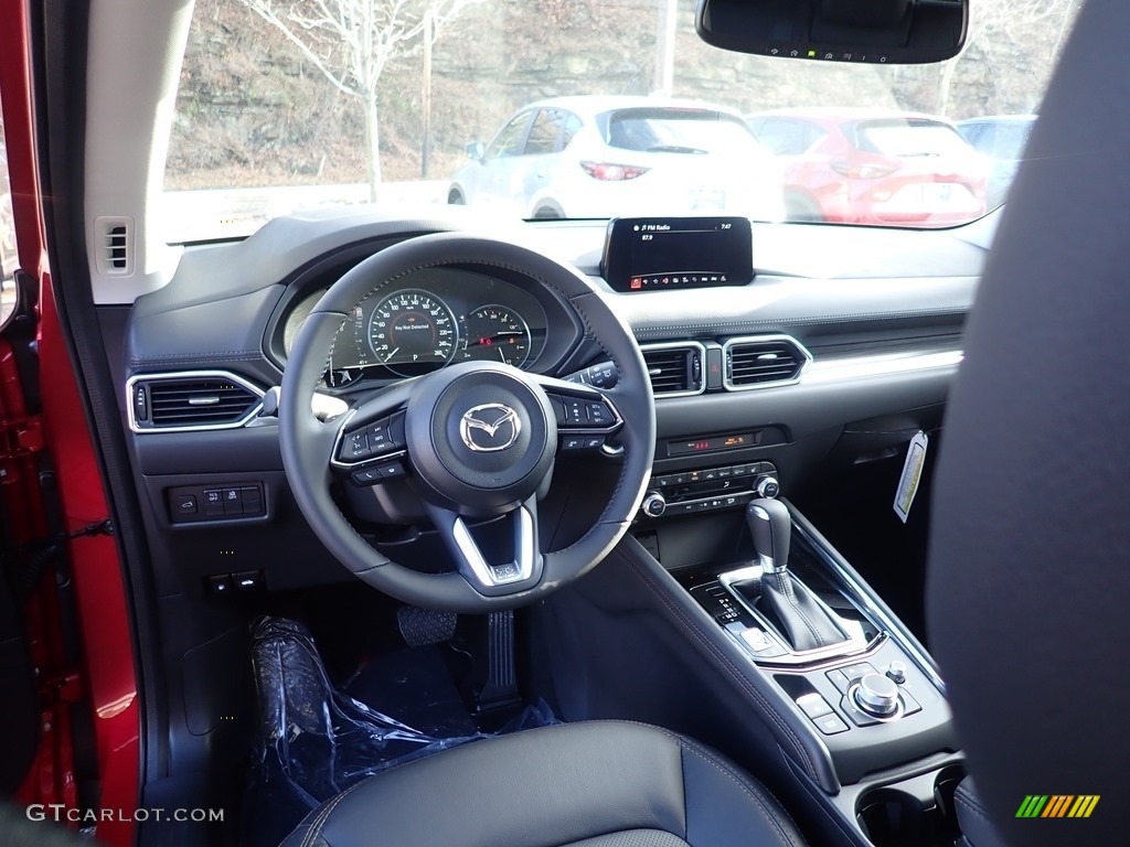 2020 Mazda CX-5 Grand Touring AWD Black Dashboard Photo #136329140