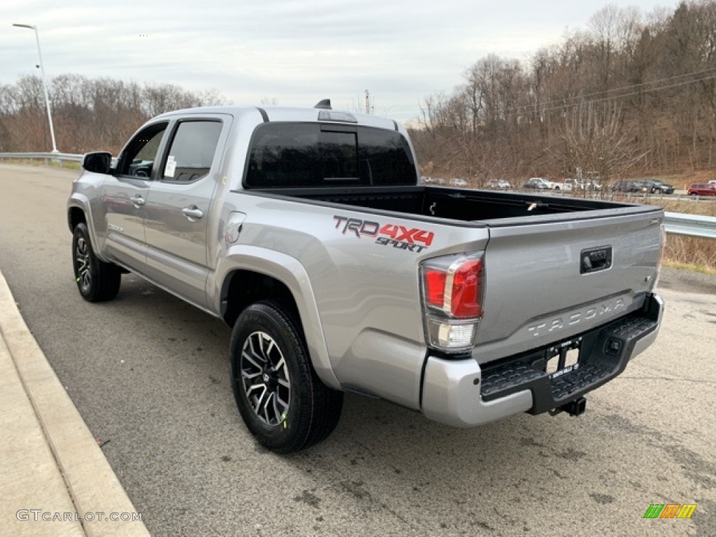 2020 Tacoma TRD Sport Double Cab 4x4 - Silver Sky Metallic / TRD Cement/Black photo #2