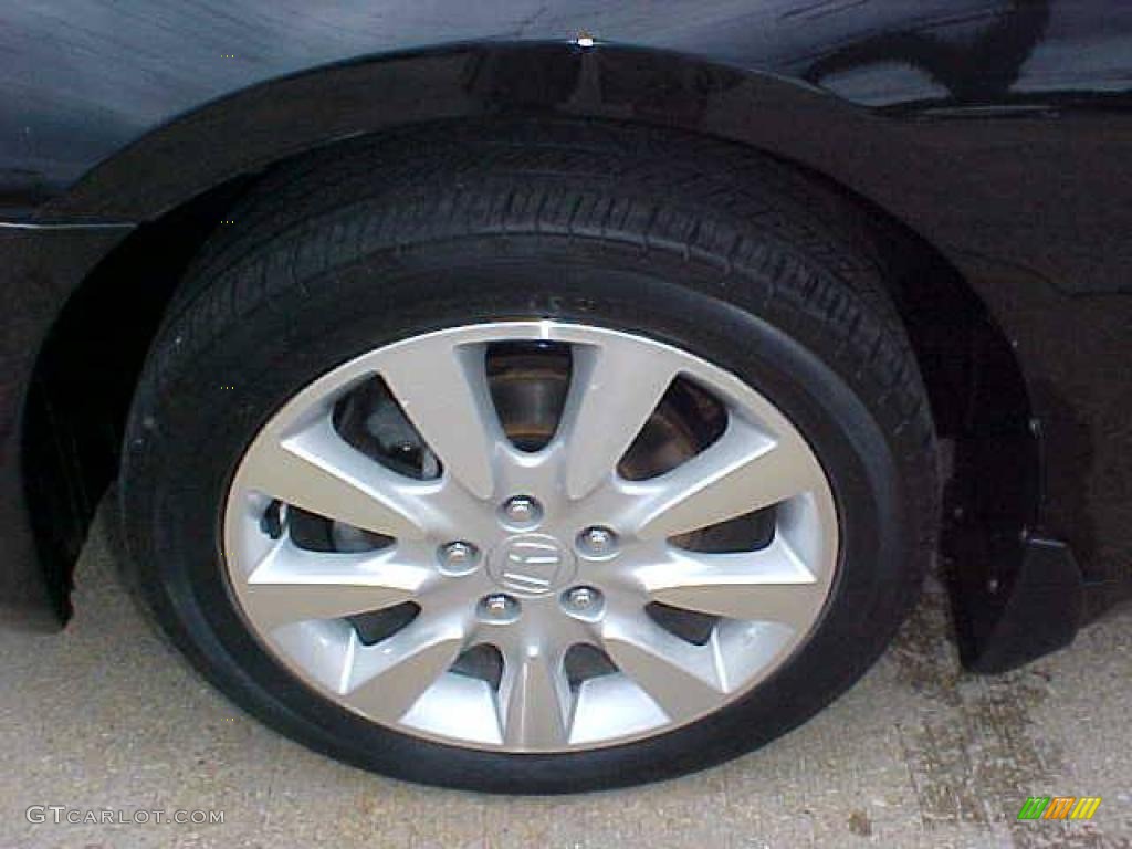 2006 Accord EX-L V6 Sedan - Nighthawk Black Pearl / Ivory photo #5