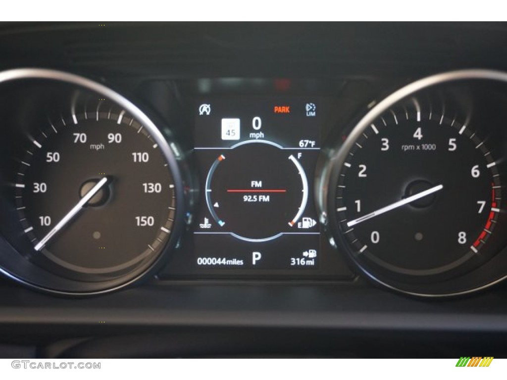 2020 Land Rover Discovery Landmark Edition Gauges Photo #136329626