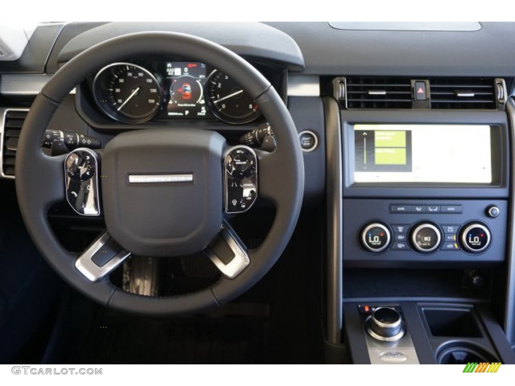 2020 Land Rover Discovery Landmark Edition Ebony Dashboard Photo #136329835