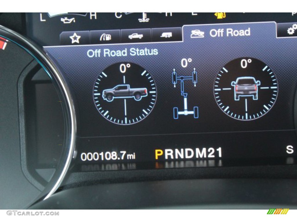 2019 F250 Super Duty Lariat Crew Cab 4x4 - White Platinum / Camel photo #17