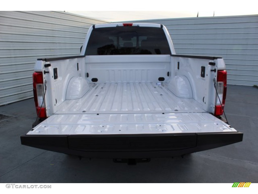 2019 F250 Super Duty Lariat Crew Cab 4x4 - White Platinum / Camel photo #24