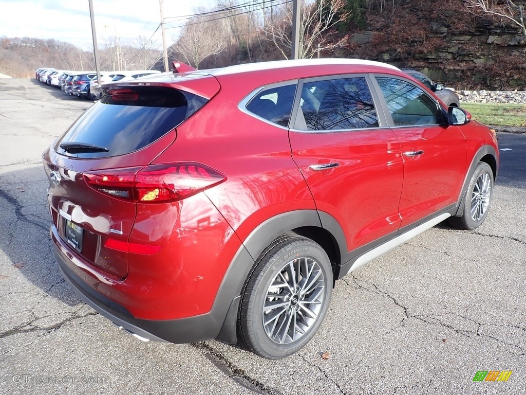 2020 Tucson Limited AWD - Gemstone Red / Black photo #2