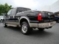 2008 Black Ford F250 Super Duty Lariat Crew Cab 4x4  photo #31