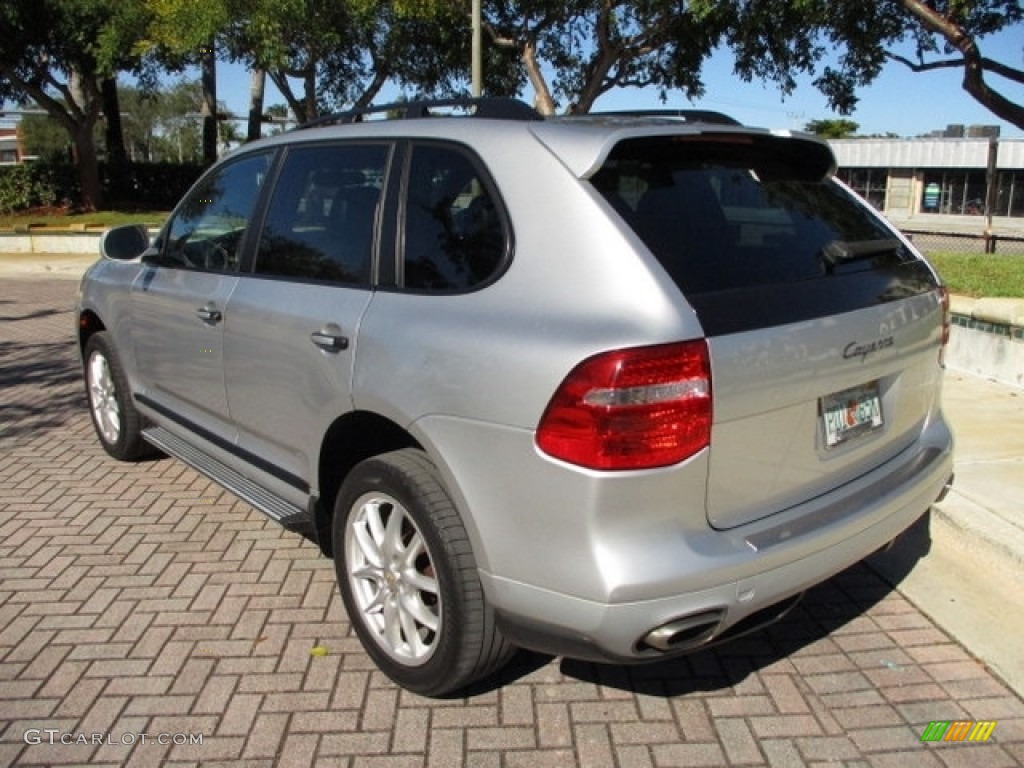 2009 Cayenne  - Crystal Silver Metallic / Black photo #5