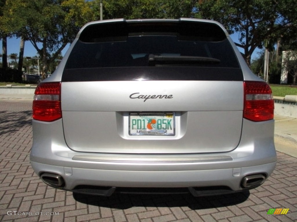 2009 Cayenne  - Crystal Silver Metallic / Black photo #7