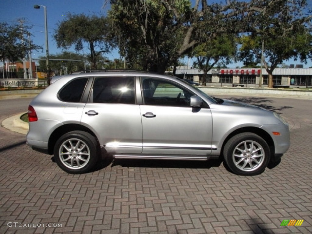 2009 Cayenne  - Crystal Silver Metallic / Black photo #11