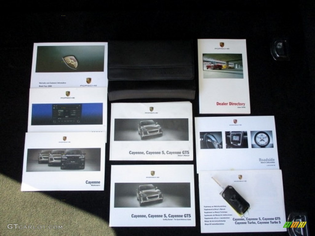 2009 Cayenne  - Crystal Silver Metallic / Black photo #21