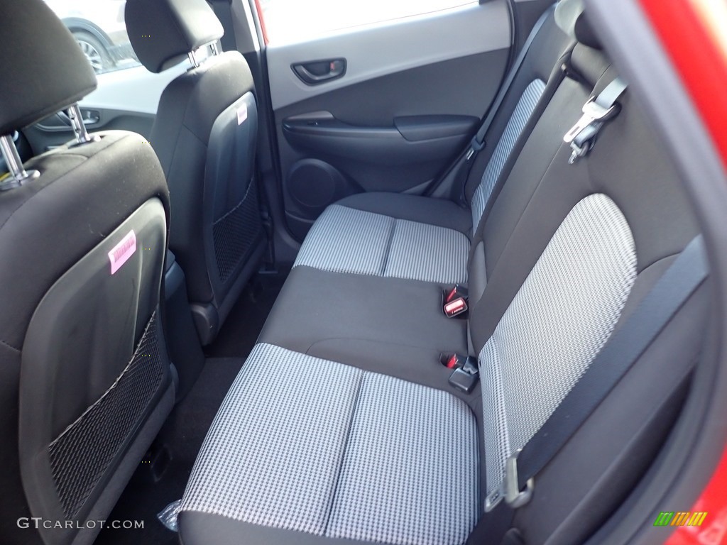 Black Interior 2020 Hyundai Kona SE AWD Photo #136332044