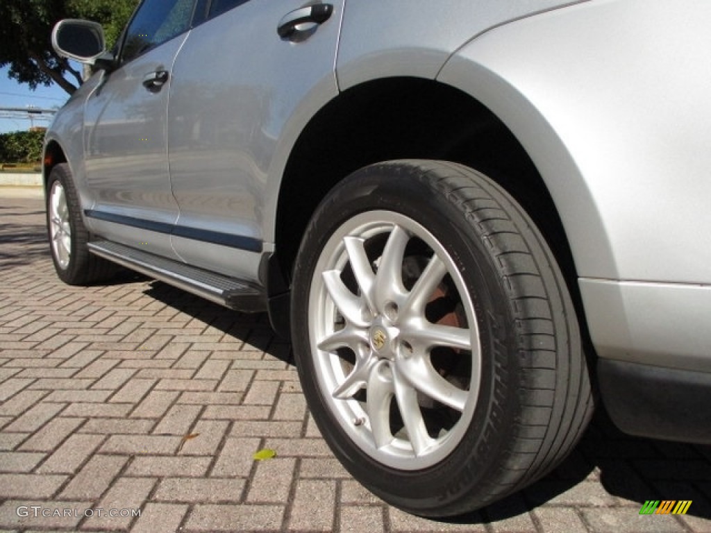 2009 Cayenne  - Crystal Silver Metallic / Black photo #47
