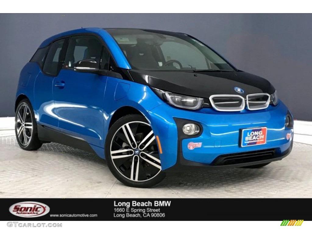 2017 i3 with Range Extender - Protonic Blue Metallic / Mega Carum Spice Grey/Carum Spice Grey photo #1