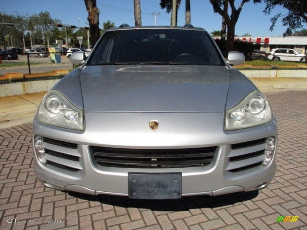 2009 Cayenne  - Crystal Silver Metallic / Black photo #54