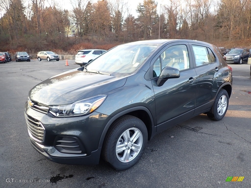 Nightfall Gray Metallic 2020 Chevrolet Trax LS AWD Exterior Photo #136333391