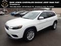 2020 Bright White Jeep Cherokee Latitude  photo #1