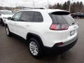 2020 Bright White Jeep Cherokee Latitude  photo #3