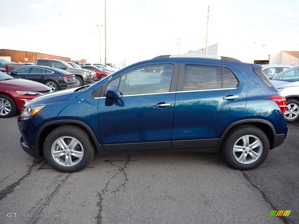 Pacific Blue Metallic 2020 Chevrolet Trax LT Exterior Photo #136335089