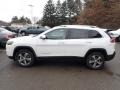 2020 Bright White Jeep Cherokee Limited 4x4  photo #2