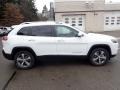 2020 Bright White Jeep Cherokee Limited 4x4  photo #6