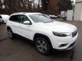 2020 Bright White Jeep Cherokee Limited 4x4  photo #7