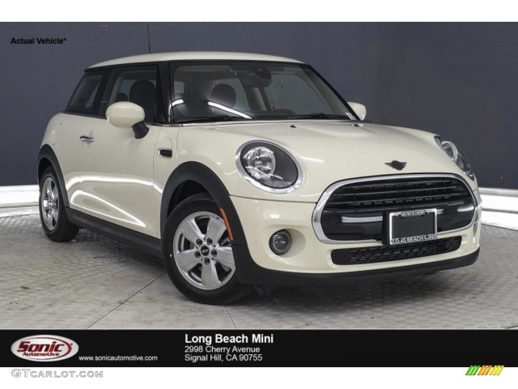 2020 Hardtop Cooper 2 Door - Pepper White / Carbon Black photo #1