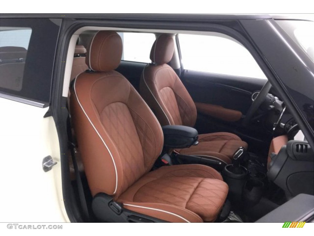 Malt Brown Interior 2020 Mini Hardtop Cooper 2 Door Photo #136336364