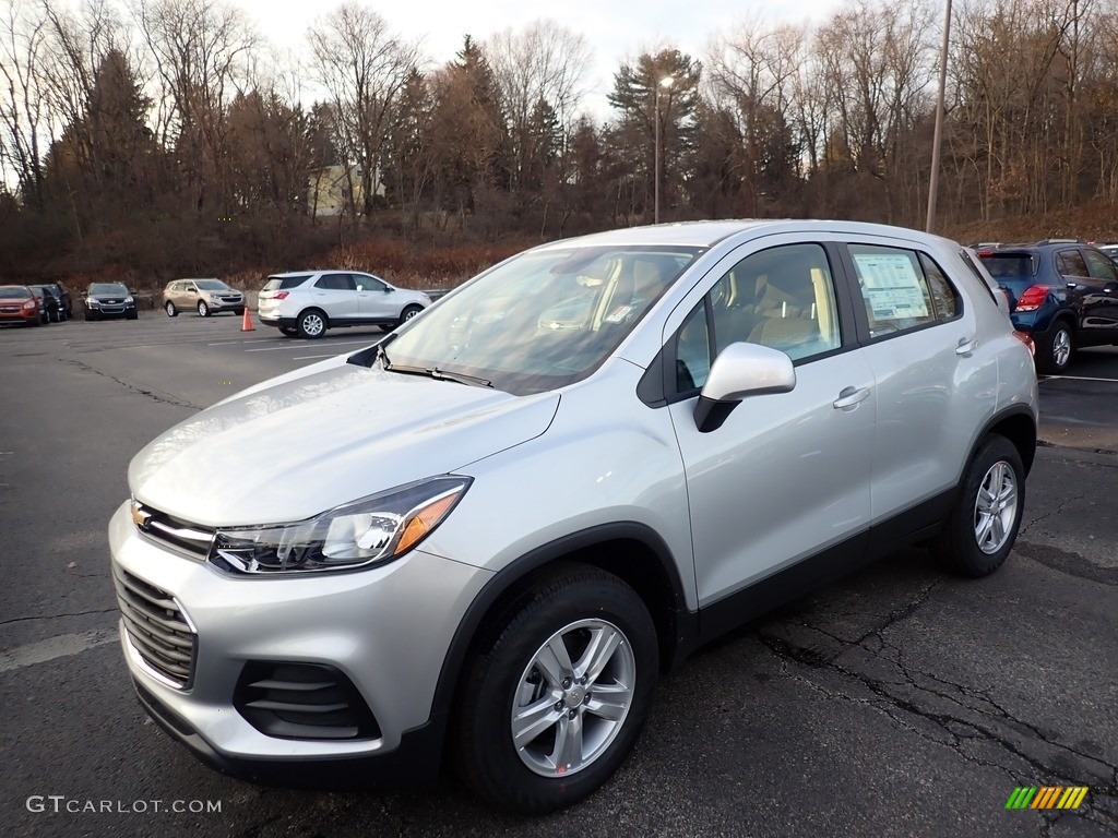 Silver Ice Metallic 2020 Chevrolet Trax LS AWD Exterior Photo #136336721