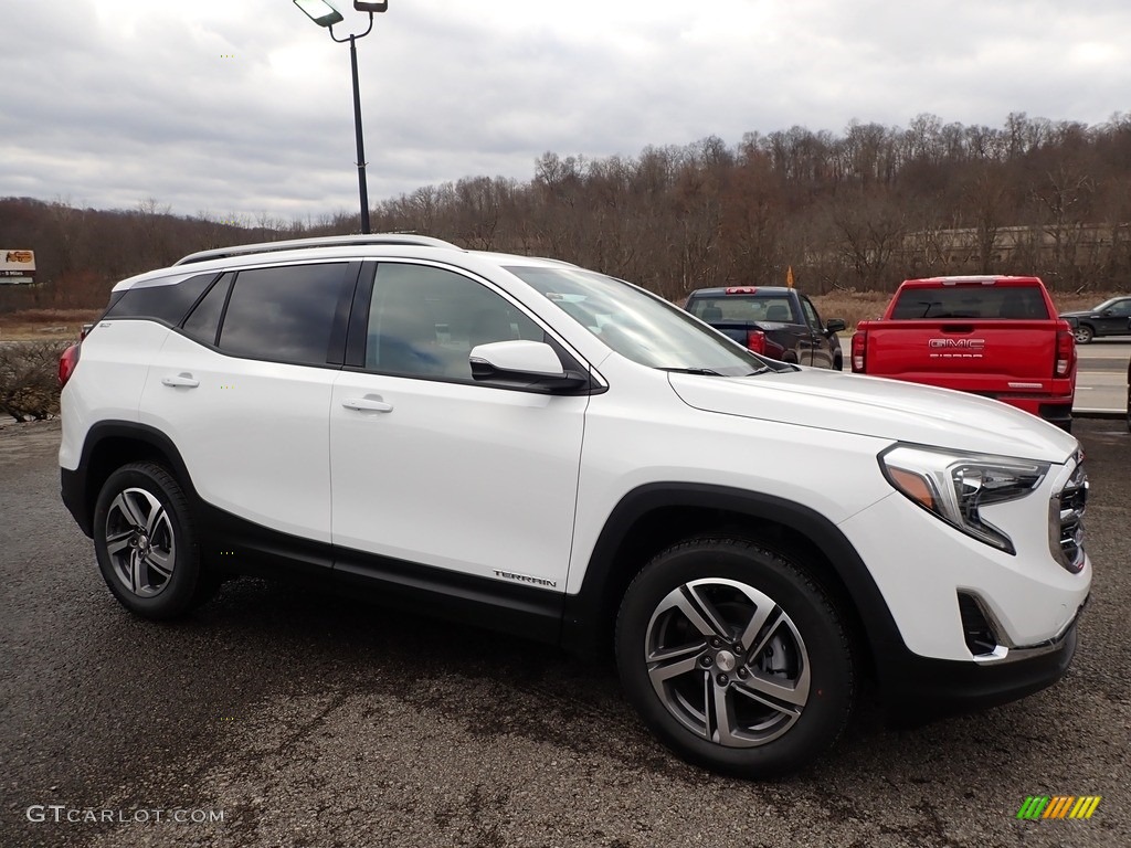 2020 Terrain SLT AWD - Summit White / Jet Black photo #3