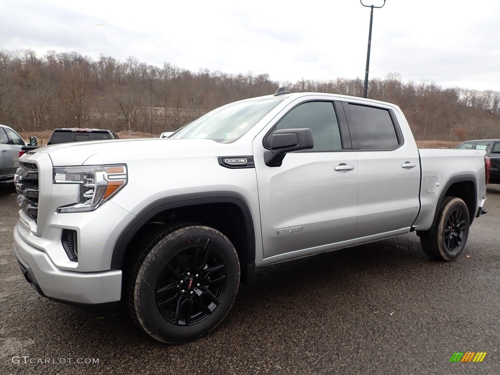 Quicksilver Metallic 2020 GMC Sierra 1500 Elevation Crew Cab 4WD Exterior Photo #136337981