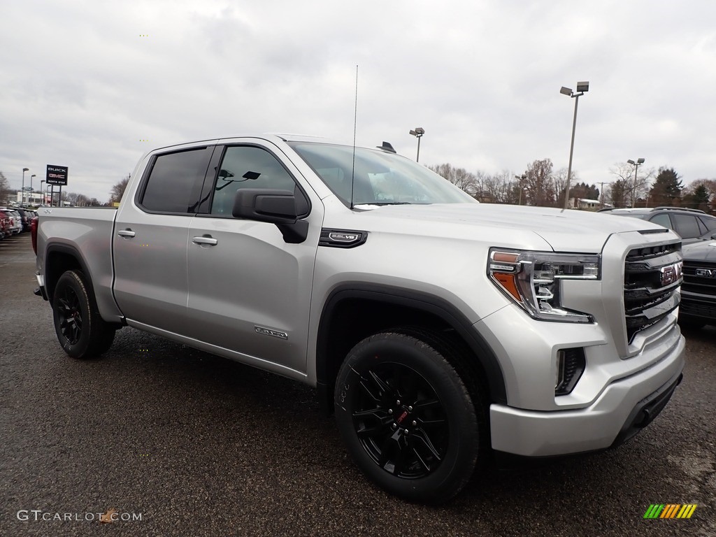 Quicksilver Metallic 2020 GMC Sierra 1500 Elevation Crew Cab 4WD Exterior Photo #136338020