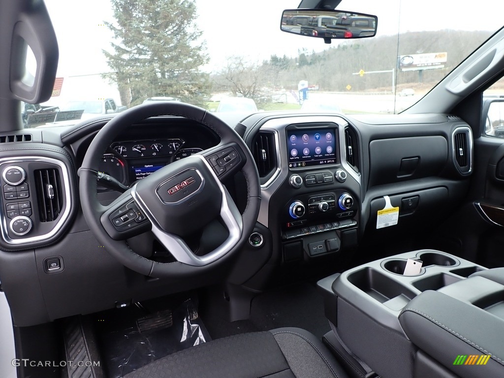 2020 GMC Sierra 1500 Elevation Crew Cab 4WD Jet Black Dashboard Photo #136338221