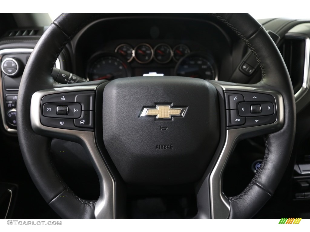 2019 Silverado 1500 LT Double Cab - Northsky Blue Metallic / Jet Black photo #6